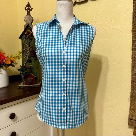 Brooks Brothers Button Down Top - Picture 1 of 7